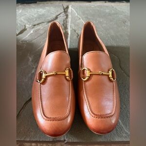 Paul Green Daphne Flat Cognac Leather Size 6.5‎ New With Box